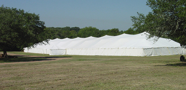 60x180 Pole Tent